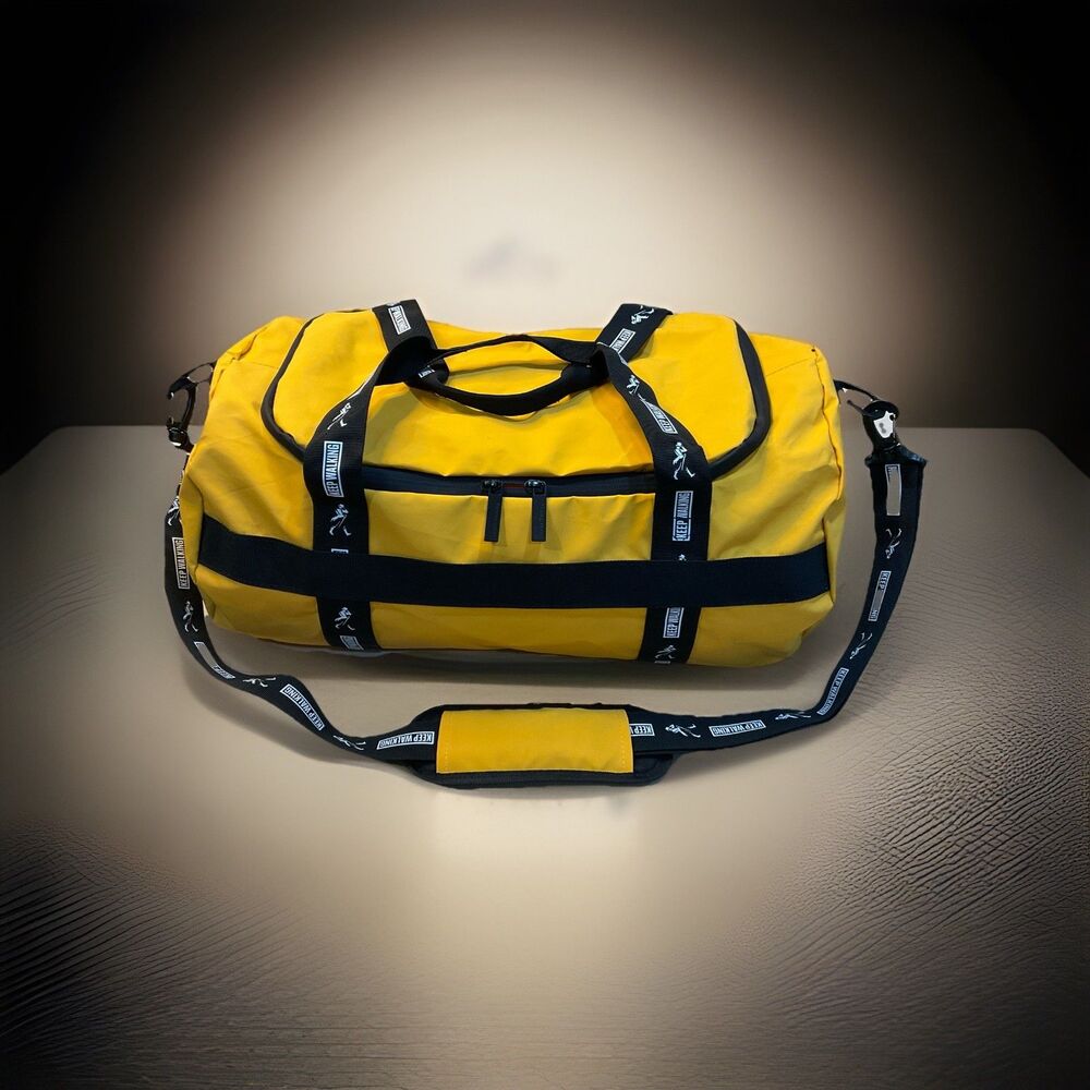 Johnnie Walker "Keep Walking" Water Resistant Duffel Bag Travel, Gym